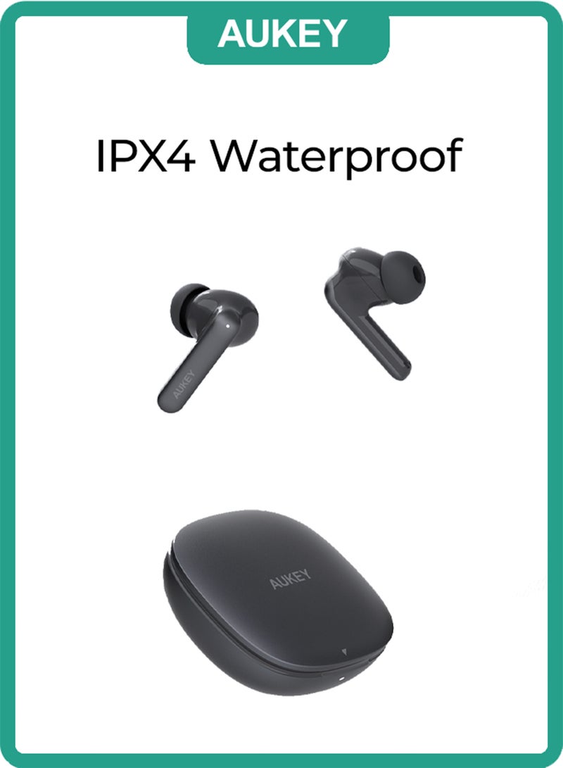 Aukey EP-B2 Beyond ANC Elite Wireless Earbuds Grey - Image 2