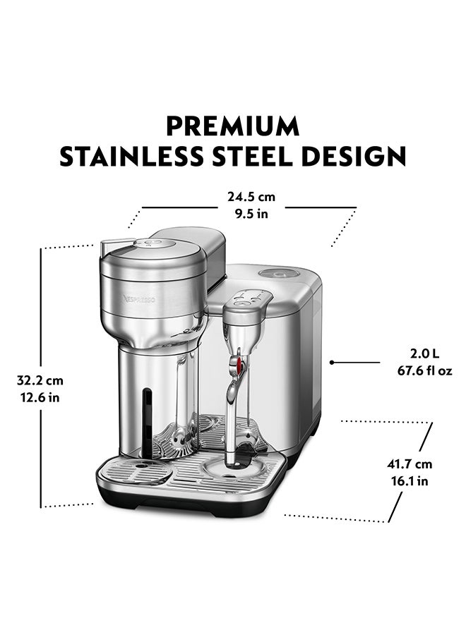 نسبرسو Vertuo Creatista 2 L 1500 W GCV5-GB-ME-NE Stainless Steel  - Image 5