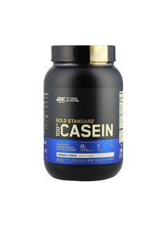 Optimum Nutrition Gold Standard 100% Micellar Casein Protein Powder, 24 Grams of Protein, Slow Digesting, Helps Keep You Full, Overnight Muscle Recovery - Cookies & Cream, 1.81 Lbs, 25 Servings (825 G)  - Image 1