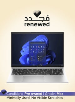 Renewed - EliteBook 860 G10  Laptop With 16-Inch WUXGA Display,Intel Core i5-1335U Processor/12-Core/13th Gen/16GB RAM/512GB SSD/Windows 11 Pro English Silver