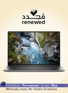 Renewed - Precision 5550 Laptop With 15.6-Inch 4K Display,Intel Core i7-10850H Processor/Hexa Core/10th Gen/64GB RAM/1TB SSD/Windows 11 Pro English Grey