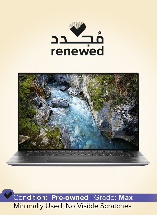 DELL - Renewed - Precision 5550 Laptop With 15.6-Inch 4K Display,Intel Core i7-10850H Processor/Hexa Core/10th Gen/64GB RAM/1TB SSD/Windows 11 Pro English Grey - Image 1
