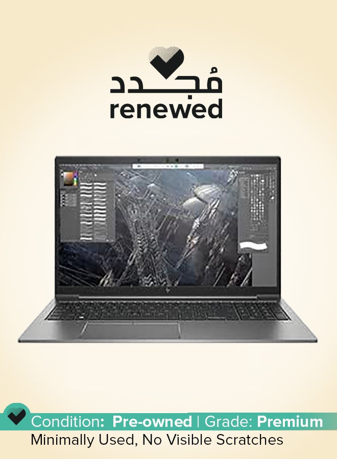 HP Renewed - ZBook Firefly 15 G7 Laptop With 15-Inch 4K Display, Intel Core i7-10610U/Quad Core/10th Gen/32GB RAM/1TB SSD/Windows 11 Pro English Grey - Image 1