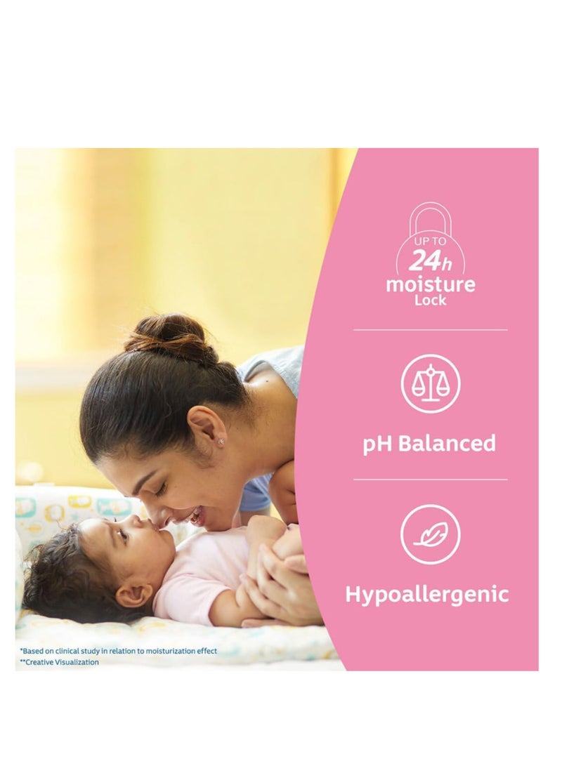 Johnson's Pack Of 2 Johnson's Baby Lotion body milk for children and babies with a pump 500 ml - Image 5