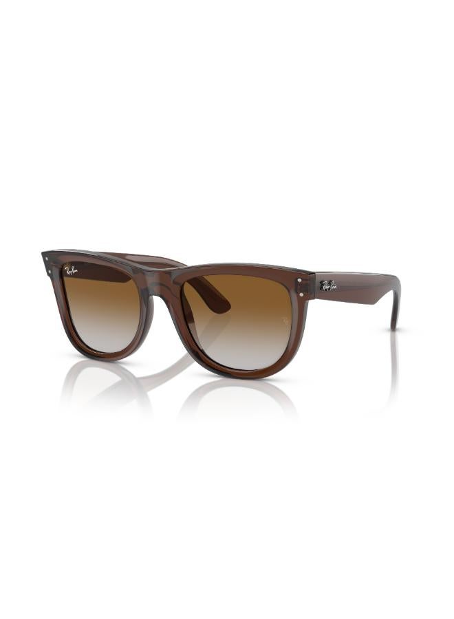 راي بان - Men's Full Rimmed Square Sunglasses 0RBR0502S 53 6709CB - Image 1