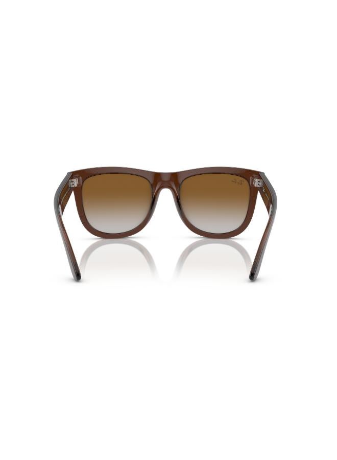 راي بان - Men's Full Rimmed Square Sunglasses 0RBR0502S 53 6709CB - Image 1