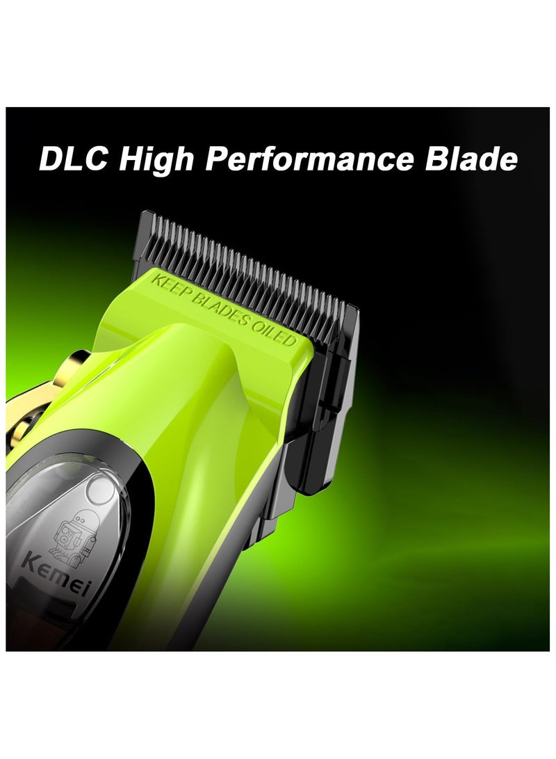 Kemei 2035 Professional Hair Trimmer for Men , LED Display, Electric USB Rechargeable Contours Hairdresser Hair Trimmer - Image 2