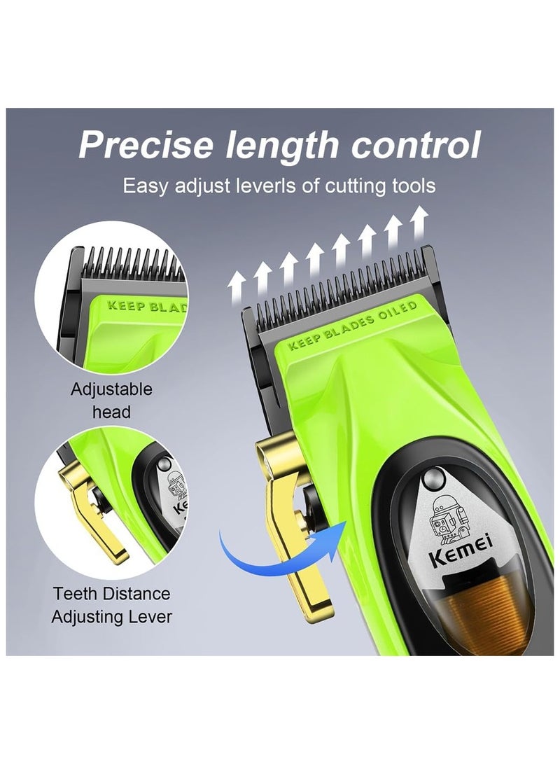 Kemei 2035 Professional Hair Trimmer for Men , LED Display, Electric USB Rechargeable Contours Hairdresser Hair Trimmer - Image 3