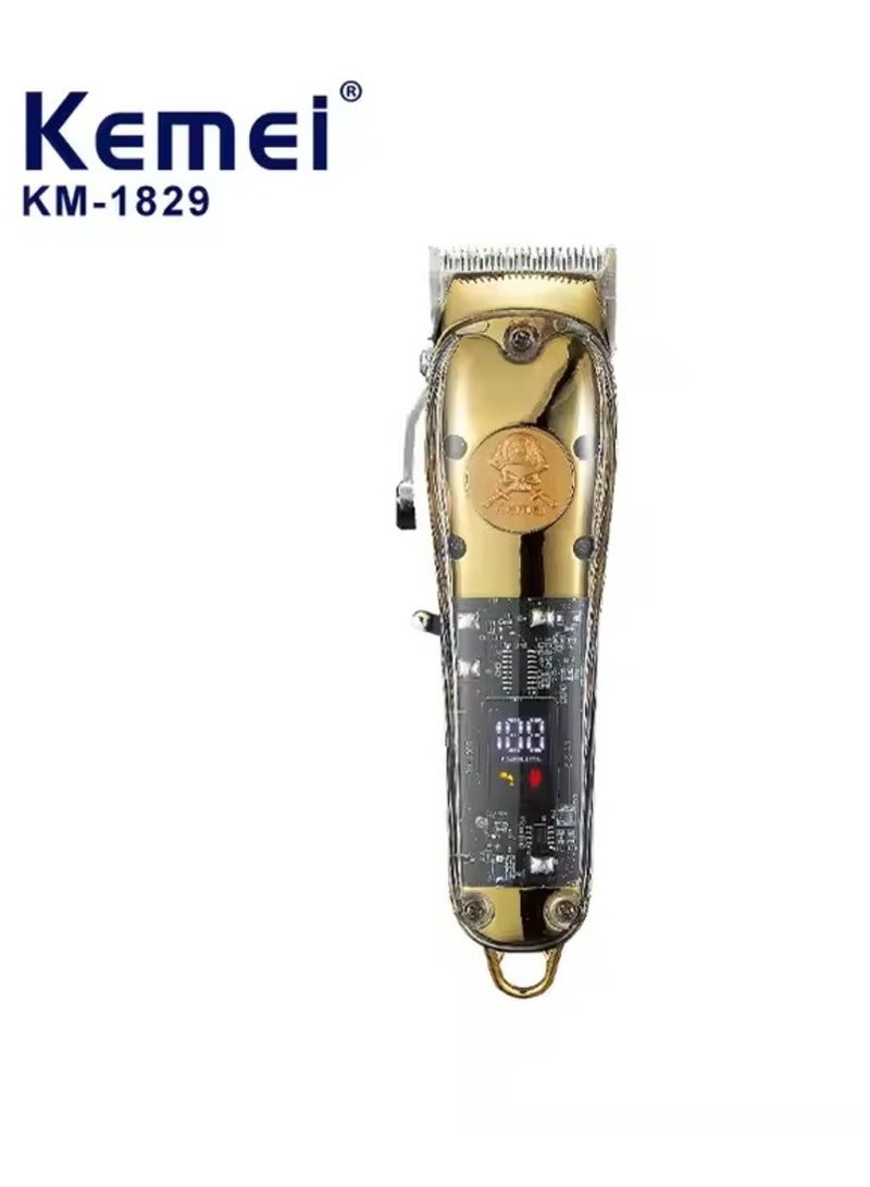 Kemei KM-1829 Portable  Professional Barber Hair Clipper - Image 1