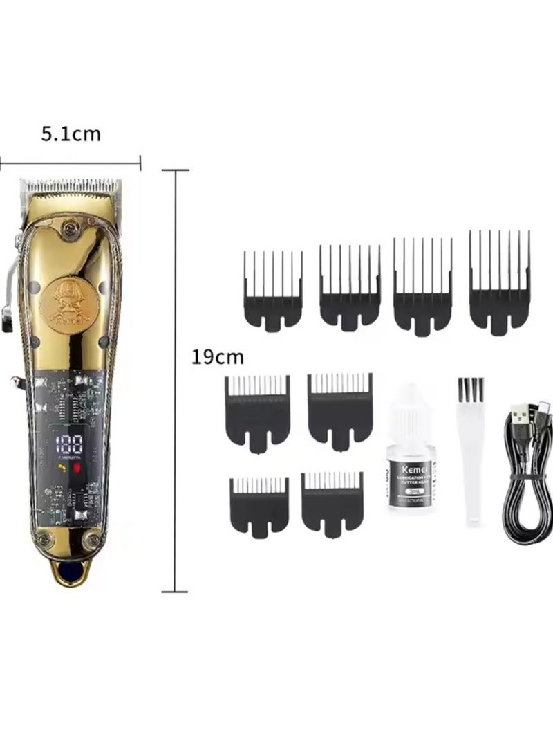 Kemei KM-1829 Portable  Professional Barber Hair Clipper - Image 3