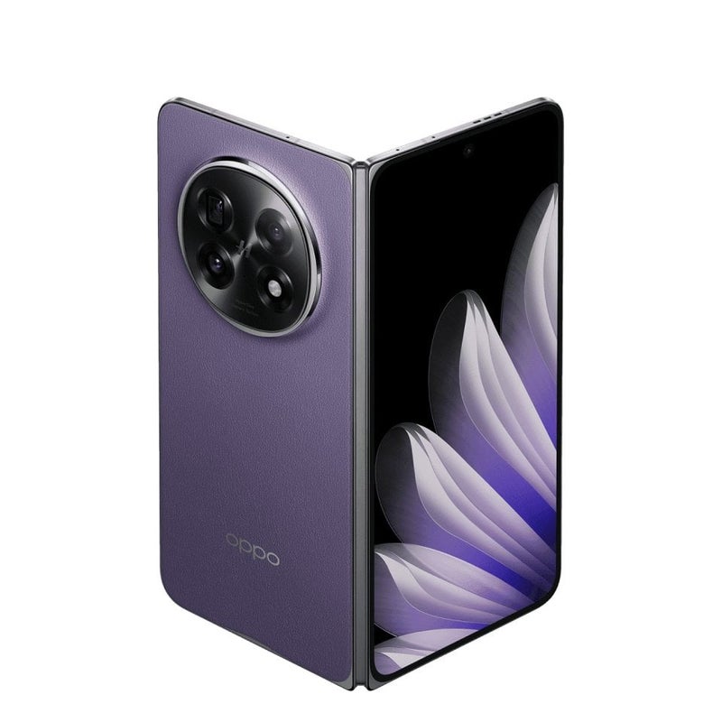 OPPO Find N5 5G Foldable Smartphone Dusk Purple | 16GB RAM + 1TB Storage | 8.12" 2K LTPO AMOLED Inner Display | 6.62" FHD+ LTPO AMOLED Cover Display | Chinese Version | Snapdragon 8 Elite Processor | 50MP Triple Camera with Hasselblad Collaboration | 5600mAh Battery | 80W SuperVOOC Wired & 50W AIRVOOC Wireless Charging | ColorOS 15 Based on Android 15 | Google Play Store Supported  - Image 2