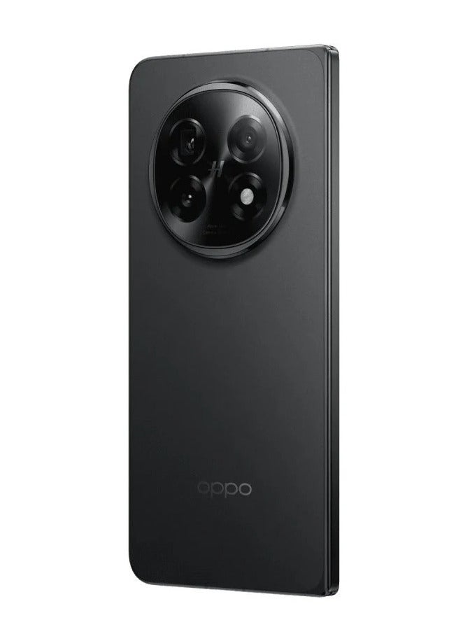 OPPO - Find N5 5G Foldable Smartphone Cosmic Black | 16GB RAM + 1TB Storage | 8.12" 2K LTPO AMOLED Inner Display | 6.62" FHD+ LTPO AMOLED Cover Display | Chinese Version | Snapdragon 8 Elite Processor | 50MP Triple Camera with Hasselblad Collaboration | 5600mAh Battery | 80W SuperVOOC Wired & 50W AIRVOOC Wireless Charging | ColorOS 15 Based on Android 15 | Google Play Store Supported - Image 1