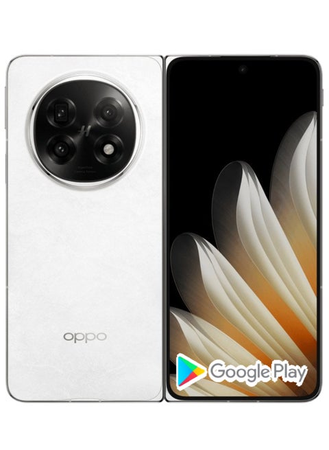 Find N5 5G Foldable Smartphone Misty White | 16GB RAM + 1TB Storage | 8.12" 2K LTPO AMOLED Inner Display | 6.62" FHD+ LTPO AMOLED Cover Display | Chinese Version | Snapdragon 8 Elite Processor | 50MP Triple Camera with Hasselblad Collaboration | 5600mAh Battery | 80W SuperVOOC Wired & 50W AIRVOOC Wireless Charging | ColorOS 15 Based on Android 15 | Google Play Store Supported