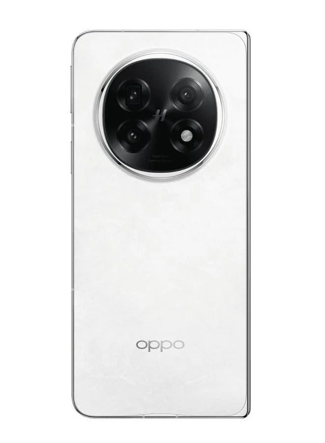 OPPO - Find N5 5G Foldable Smartphone Misty White | 16GB RAM + 1TB Storage | 8.12" 2K LTPO AMOLED Inner Display | 6.62" FHD+ LTPO AMOLED Cover Display | Chinese Version | Snapdragon 8 Elite Processor | 50MP Triple Camera with Hasselblad Collaboration | 5600mAh Battery | 80W SuperVOOC Wired & 50W AIRVOOC Wireless Charging | ColorOS 15 Based on Android 15 | Google Play Store Supported - Image 1