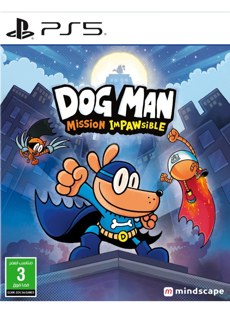 U & I ENTERTAINMENT Dog Man: Mission Impawsible - PlayStation 5 (PS5) - Image 1