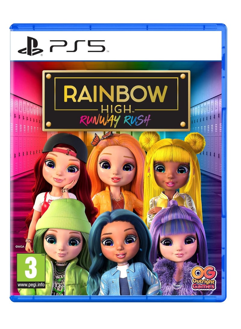 Outright Games Rainbow High Runway Rush - PlayStation 5 (PS5)  - Image 1