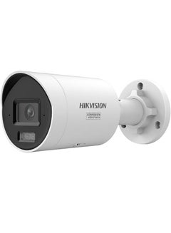 HIKVISION DS-2CD2047G3-LI(2U)Y 4 MP Smart Hybrid Light Bullet Camera, ColorVu Technology, IR & White Light, HikAI-ISP Noise Reduction, 130 dB WDR, Dual-Microphone Audio, 40m IR Range, Perimeter Protection, Person & Vehicle Detection, IP67, NEMA 4X, PoE, ONVIF, H.265/H.264 Compression, MicroSD Storage (Up to 512GB)  - Image 1