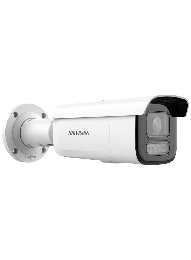HIKVISION DS-2CD2683G2-LIZS2U 8MP AcuSense Smart Hybrid Light Motorized Varifocal Bullet Camera, 1/2.8" CMOS, 2.8-12mm Lens, 120dB WDR, Dual-Microphone, IR & White Light (Up to 60m), H.265+ Compression, IP67 & IK10, PoE, AI Perimeter Protection (Line Crossing & Intrusion), MicroSD (Up to 512GB), Dual Audio Compression, Alarm I/O, Up to 6 Simultaneous Live Views, 12VDC/PoE Power  - Image 2