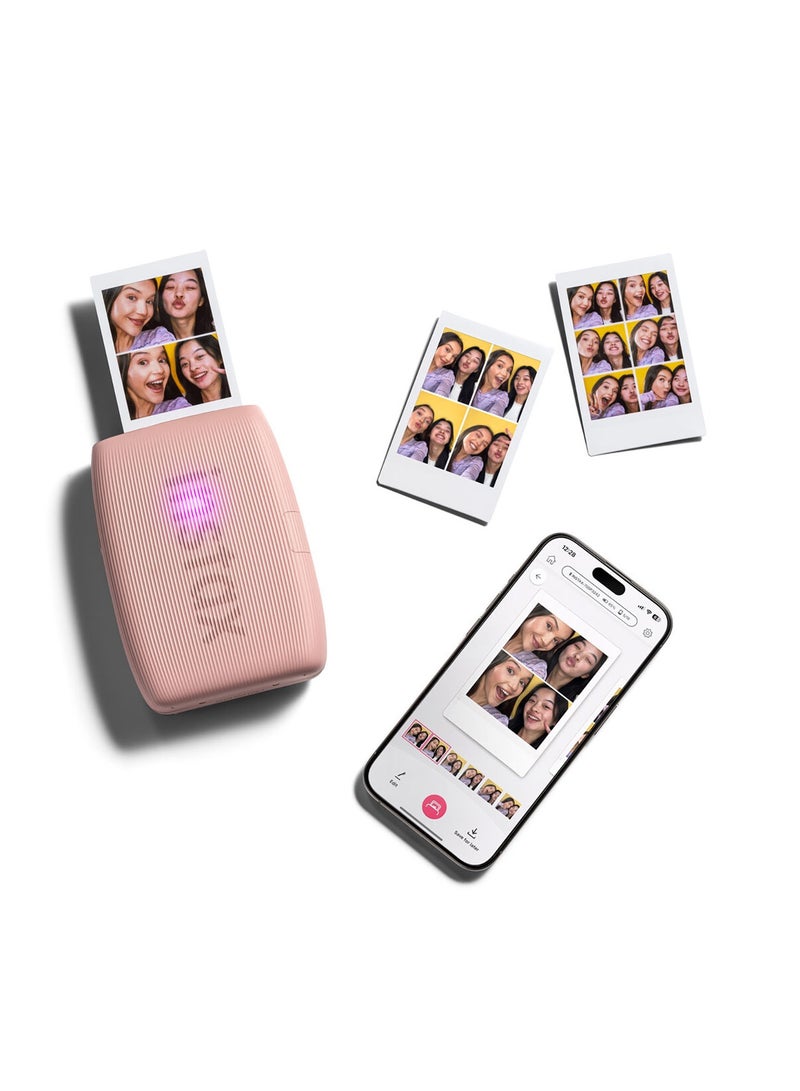FUJIFILM - Instax Mini LINK 3 Smartphone Photo Printer, Rose Pink - Image 1