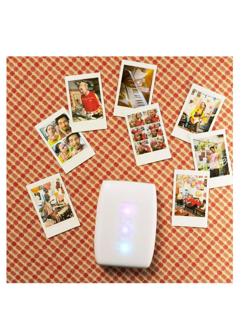FUJIFILM - Instax Mini LINK 3 Smartphone Photo Printer, Clay White - Image 1