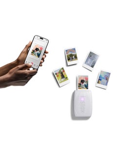 Instax Mini LINK 3 Smartphone Photo Printer, Clay White - pnsku/N70156989V/45/_/1740559646/bd22918d-70c9-47b6-b088-222c56c461fd