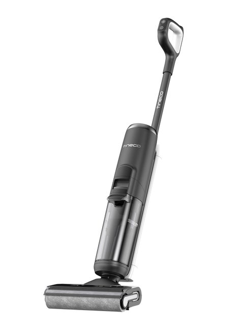 Floor ONE S6 FlashDry Cordless Wet Dry Vacuum Floor Cleaner Washer Mop All-in-One for Hard Floors, LED Display, Long Runtime, Dual-Sided Edge Cleaning, Self-Cleaning 600 ml 250 W Tineco FLOOR ONE S6 FlashDry Black