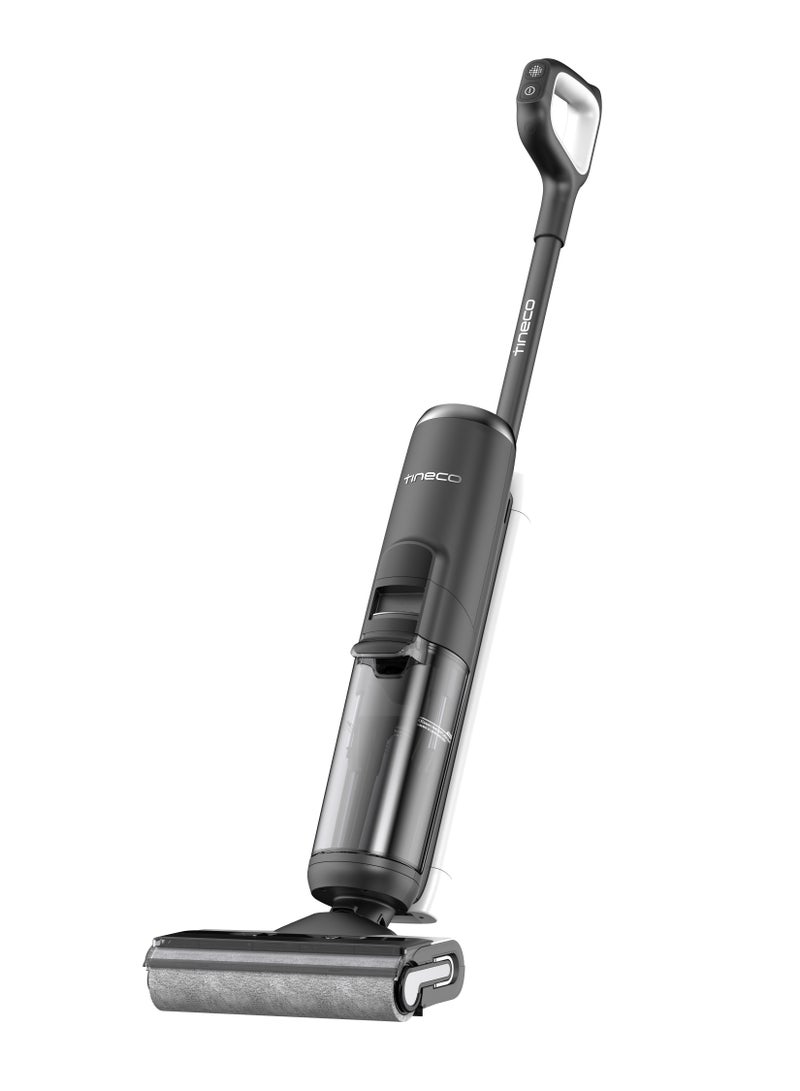 Tineco - Floor ONE S6 FlashDry Cordless Wet Dry Vacuum Floor Cleaner Washer Mop All-in-One for Hard Floors, LED Display, Long Runtime, Dual-Sided Edge Cleaning, Self-Cleaning 600 ml 250 W Tineco FLOOR ONE S6 FlashDry Black - Image 1