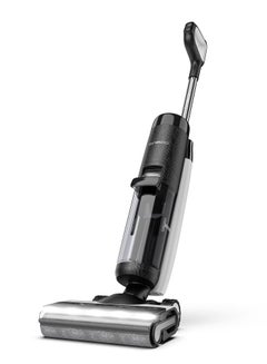 FLOOR ONE S7 FlashDry Smart Cordless Wet Dry Vacuum Cleaner, Long Runtime, Great for Sticky Messes, Self-cleaning, 158℉Hot Air FlashDrying, Dual-sided Edge Cleaning, Extended Battery Lifespan 250 W Tineco FLOOR ONE S7 FlashDry black