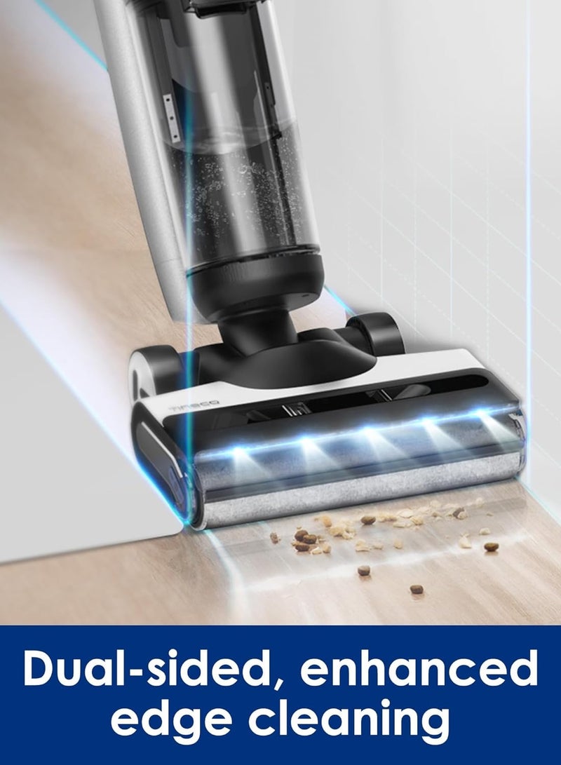 Tineco - FLOOR ONE S7 FlashDry Smart Cordless Wet Dry Vacuum Cleaner, Long Runtime, Great for Sticky Messes, Self-cleaning, 158℉Hot Air FlashDrying, Dual-sided Edge Cleaning, Extended Battery Lifespan 250 W Tineco FLOOR ONE S7 FlashDry black - Image 1