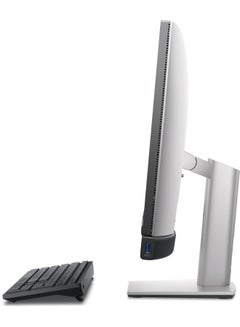 DELL OptiPlex All-in-One 7420 vPro With 23.8 Inch Full HD Display,Core i7-14700 Processor/16GB RAM DDR5/512GB SSD/Integrated Graphics/Windows 11 Pro/ English/Arabic Silver  - Image 4