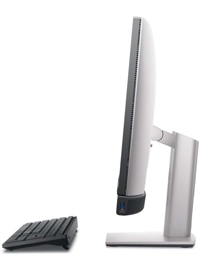 DELL - OptiPlex All-in-One 7420 vPro With 23.8 Inch Full HD Display,Core i7-14700 Processor/16GB RAM DDR5/512GB SSD/Integrated Graphics/Windows 11 Pro/ English/Arabic Silver - Image 1
