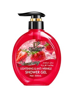 DR. DAVEY STRAWBERRY LIGHTENING&ANTI-WRINKLE SHOWER GEL 500grams 