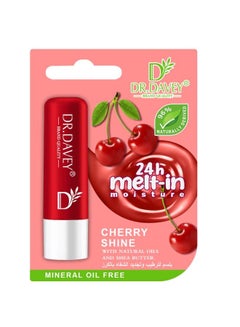 DR. DAVEY CHERRY SHINE WITH NATURAL OILS AND SHEA BUTTER 3g 