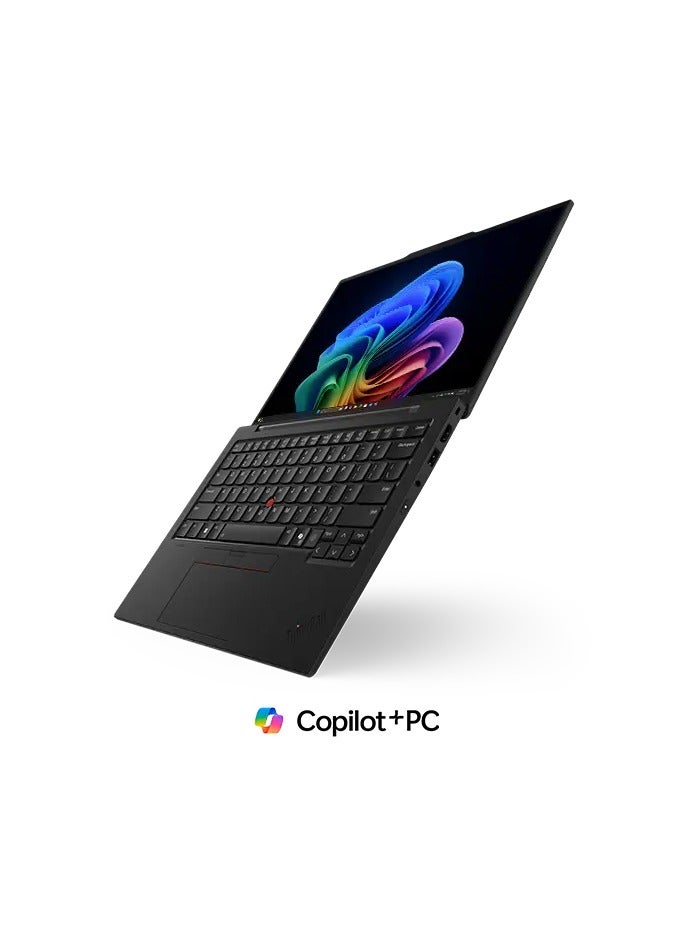 Lenovo - ThinkPad X1 Carbon Gen 13 Aura Edition 14-Inch Display, Core Ultra 7 258V Processor/32GB RAM/1TB SSD/Intel Arc Graphics/Windows 11 Pro English Eclipse Black - Image 1
