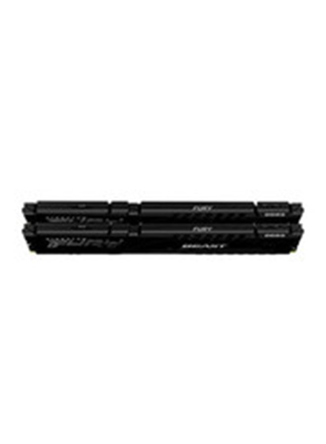 كينغستون - Fury Beast 32GB (2x16GB) DDR5 6000MT/s CL30 DIMM (Kit of 2) Desktop Gaming Memory Black - KF560C30BBEK2-32 | Black - Image 1
