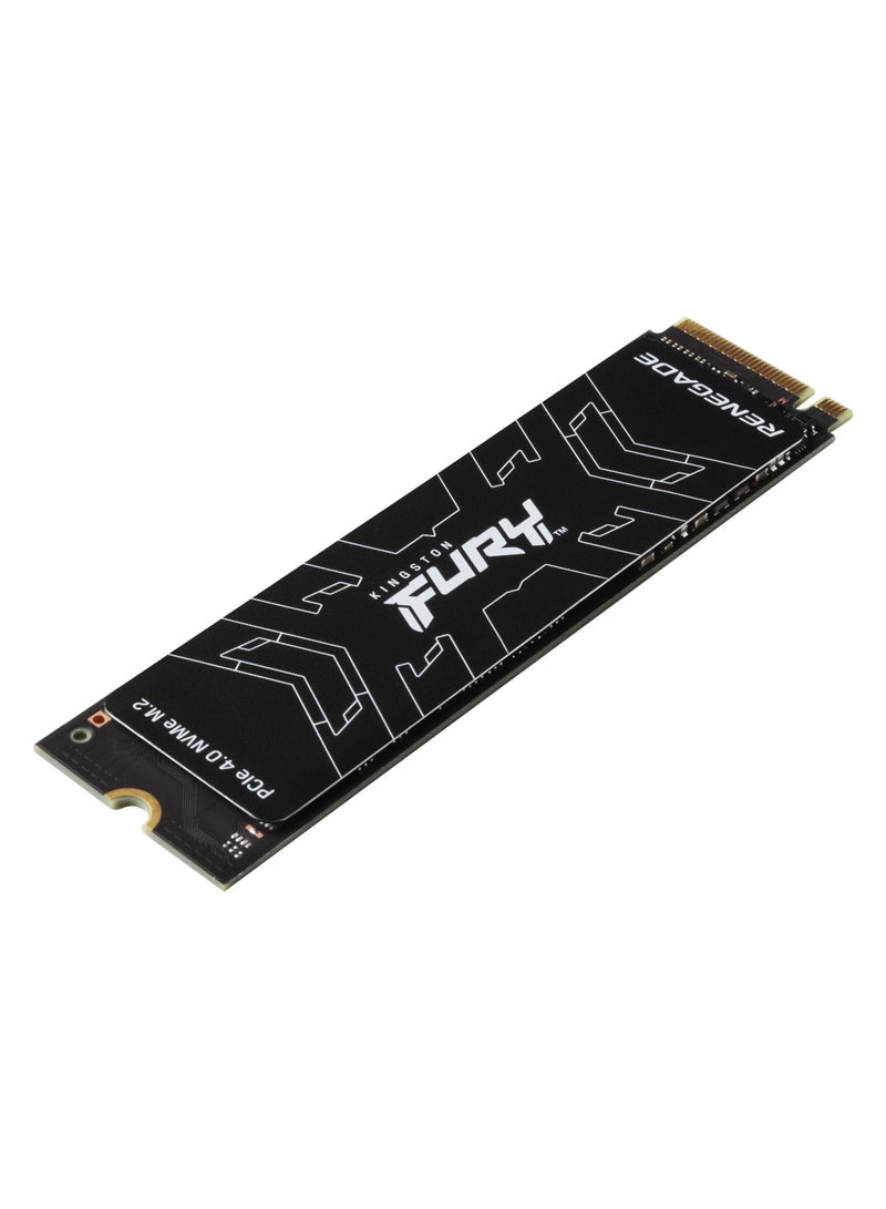 Kingston Fury Renegade 1TB PCIe Gen 4.0 NVMe M.2 Internal Gaming SSD, Up to 7300 MB/s, Graphene Heat Spreader, PS5 Ready - SFYRS/1000G | 1 TB  - Image 2