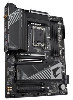 جيجابايت B760 AORUS Elite AX (LGA 1700/ Intel/ B760/ ATX/ DDR5/ Triple M.2/ PCIe 4.0/ USB 3.2 Gen2X2 Type-C/WiFi 6E/ 2.5GbE LAN/Q-Flash Plus/PCIe EZ-Latch/Gaming Motherboard)  - Image 3