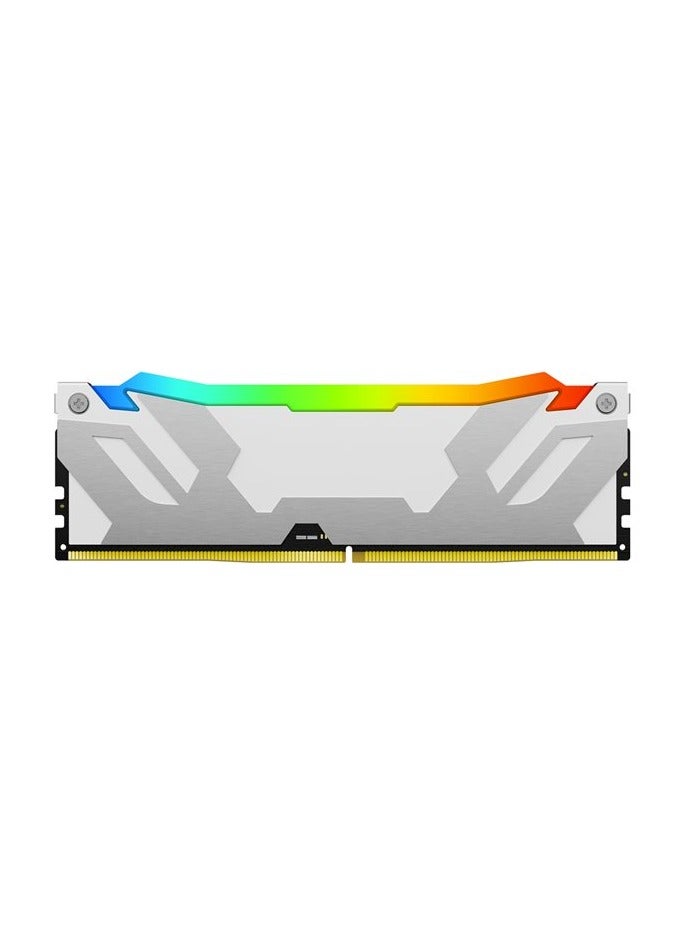كينغستون Fury Renegade RGB 32GB (2x16GB) 7200MT/s CL38 DDR5 DIMM, Infrared Syncing, Fury CTRL Software, Overclocking, Intel XMP 3.0, Kit of 2 - KF572C38RWAK2-32 | White  - Image 5