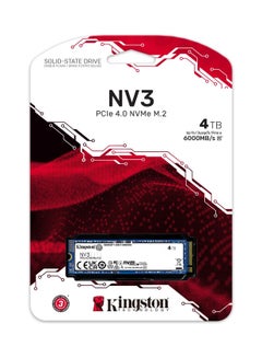 Kingston NV3 4TB M.2 2280 NVMe SSD, PCIe 4.0 Gen 4x4, Up to 6000 MB/s - SNV3S/4000G | 4 TB  - Image 3