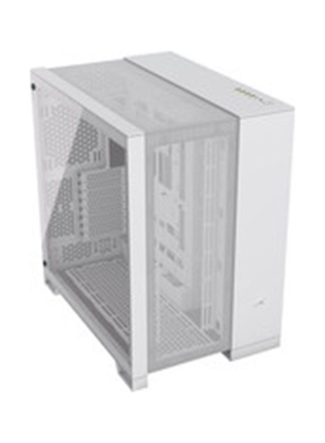 CORSAIR 6500D AIRFLOW Mid-Tower ATX PC Case, No Fans Included, Dual-Chamber Design, Wide Cooling Flexibility, Reverse Connection Motherboard Compatible | White  - Image 1