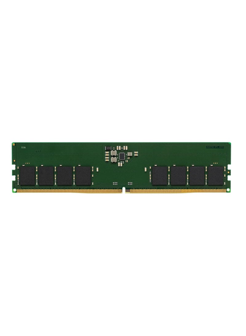 كينغستون ValueRAM 8GB 4800MT/s DDR5 Non-ECC CL40 DIMM 1Rx16 Desktop Memory - KVR48U40BS6-8  - Image 1