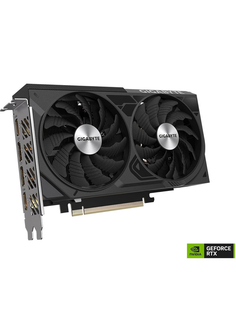 GIGABYTE GeForce RTX 4060 Ti WINDFORCE OC 16G Graphics Card, 2X WINDFORCE Fans, 16GB 128-bit GDDR6, GV-N406TWF2OC-16GD Video Card - Image 2