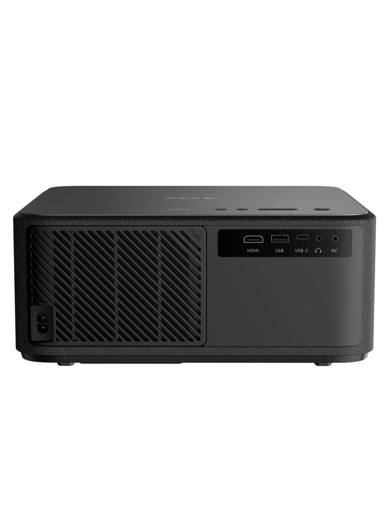 Yaber - Smart Projector, with Dual JBL Speakers 10W, with Bulit in Android TV, Auto Focus  and Auto keystone correction, support Alexa and NFC K2s Black - Image 1