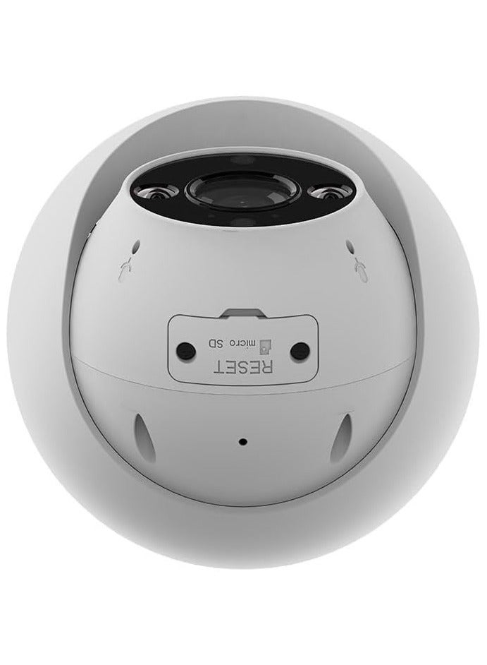 EZVIZ EZVIZ H4 2K Wi-Fi Smart Home Camera, AI-Powered Human / Vehicle Shape Detection, Active Defense with Siren and Strobe Light, Color Night Vision, Two-Way Calling, IP67 | CS-H4  - Image 2