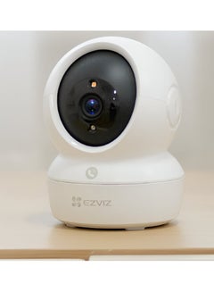 EZVIZ EZVIZ H6C Pro 4K Ultra HD Smart Home Security Camera with AI Detection, Color Night Vision, Two-Way Audio, and Weatherproof Design | CS-H6c-8WF  - Image 1