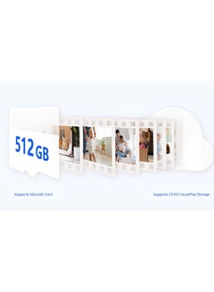 EZVIZ EZVIZ H6C Pro 4K Ultra HD Smart Home Security Camera with AI Detection, Color Night Vision, Two-Way Audio, and Weatherproof Design | CS-H6c-8WF  - Image 5