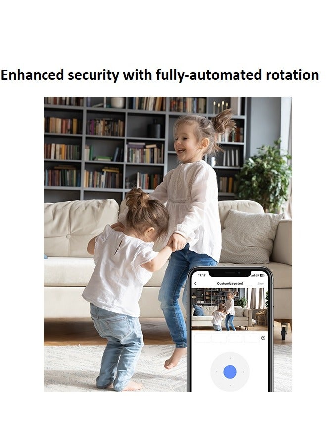 EZVIZ - EZVIZ H6C Pro 4K Ultra HD Smart Home Security Camera with AI Detection, Color Night Vision, Two-Way Audio, and Weatherproof Design | CS-H6c-8WF - Image 1