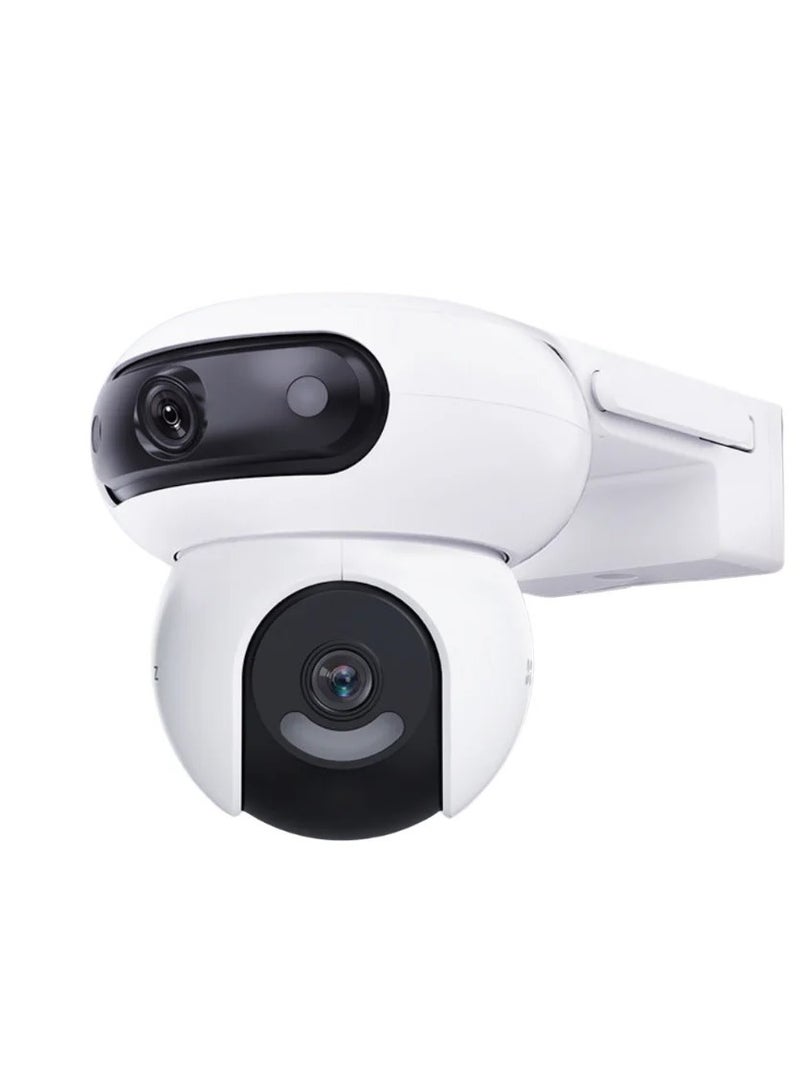 EZVIZ - EZVIZ H90 Dual 4MP Ultra HD Smart Home Security Camera with Pan & Tilt, AI-Powered Detection, Color Night Vision, Two-Way Audio, and Weatherproof Design | CS-H90-R100-8H44WKFL - Image 1
