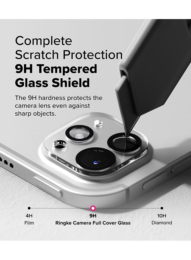 Ringke Camera Glass (2 Pack ) For iPad Pro 11-Inch / 13-Inch (M4) Camera Protector, Multi-layer High-quality Full Coverage Tempered Glass Protection - Clear - Image 3
