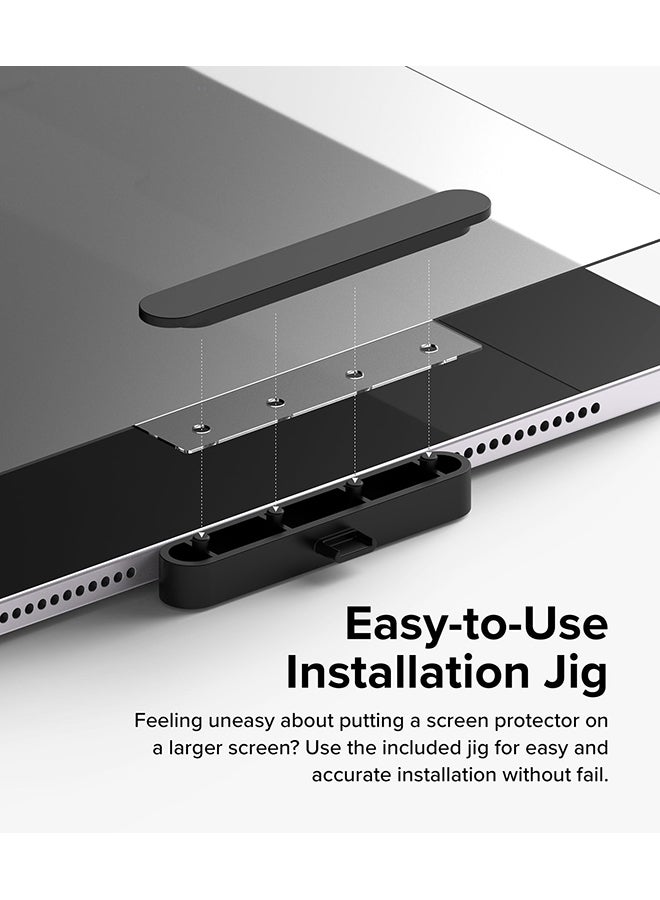 Ringke Paper Touch Hard Film For iPad Air 11 (M3 2025) / (M2 2024) Screen Protector, Anti-Fingerprint Matte PET Paper Textured Pen Tip Wear Protection Clear - Image 4